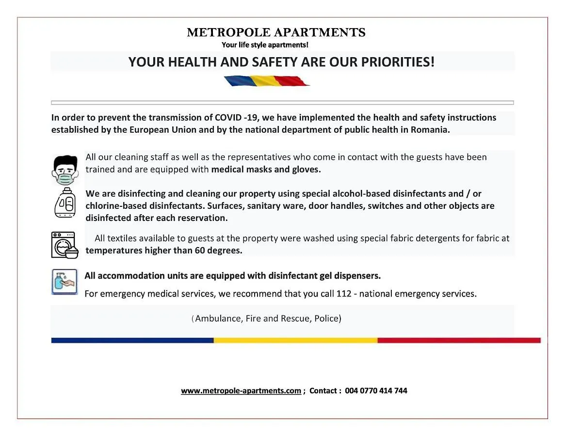 Metropole Apartments Royal Residence Bucarest 0*,